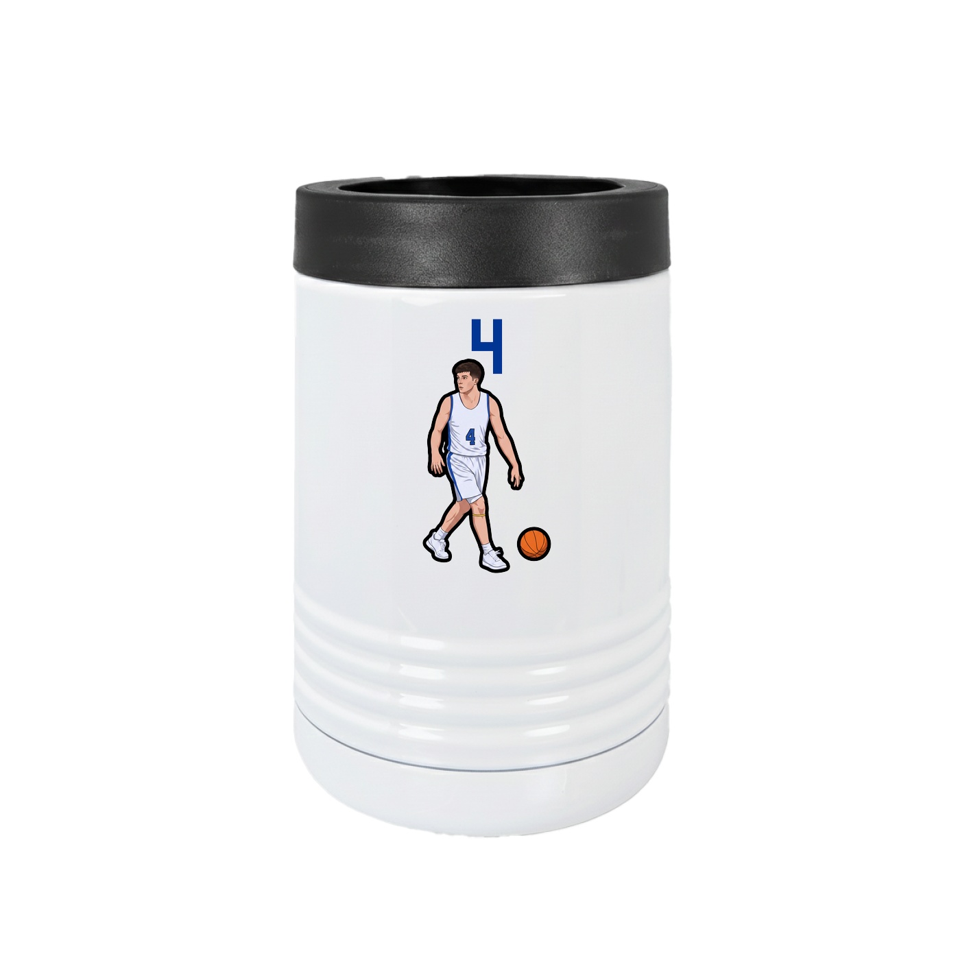 Beverage Holder — Number Top in White