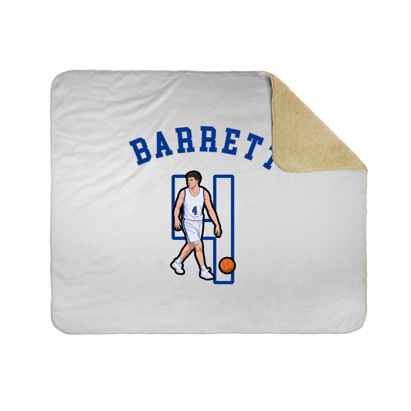 Throw Blanket — Shirsey Arch in White
