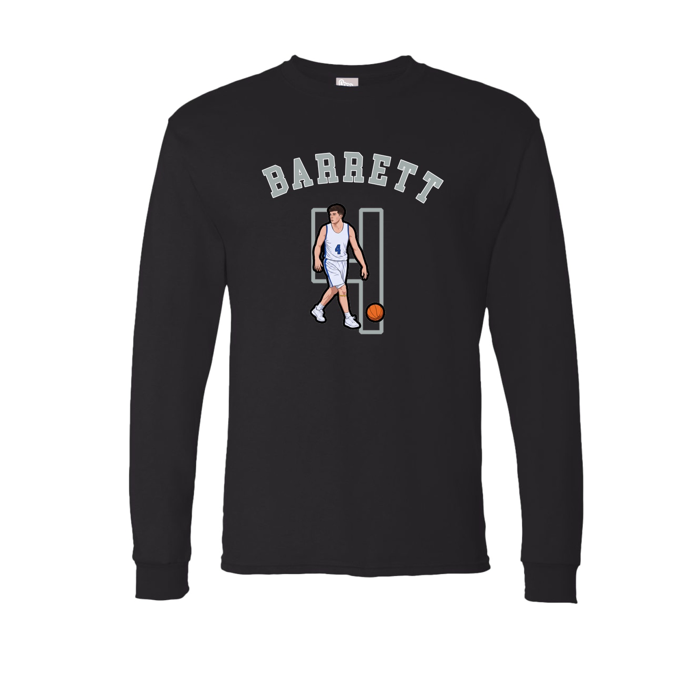 Long Sleeve Tee — Shirsey Arch in Black