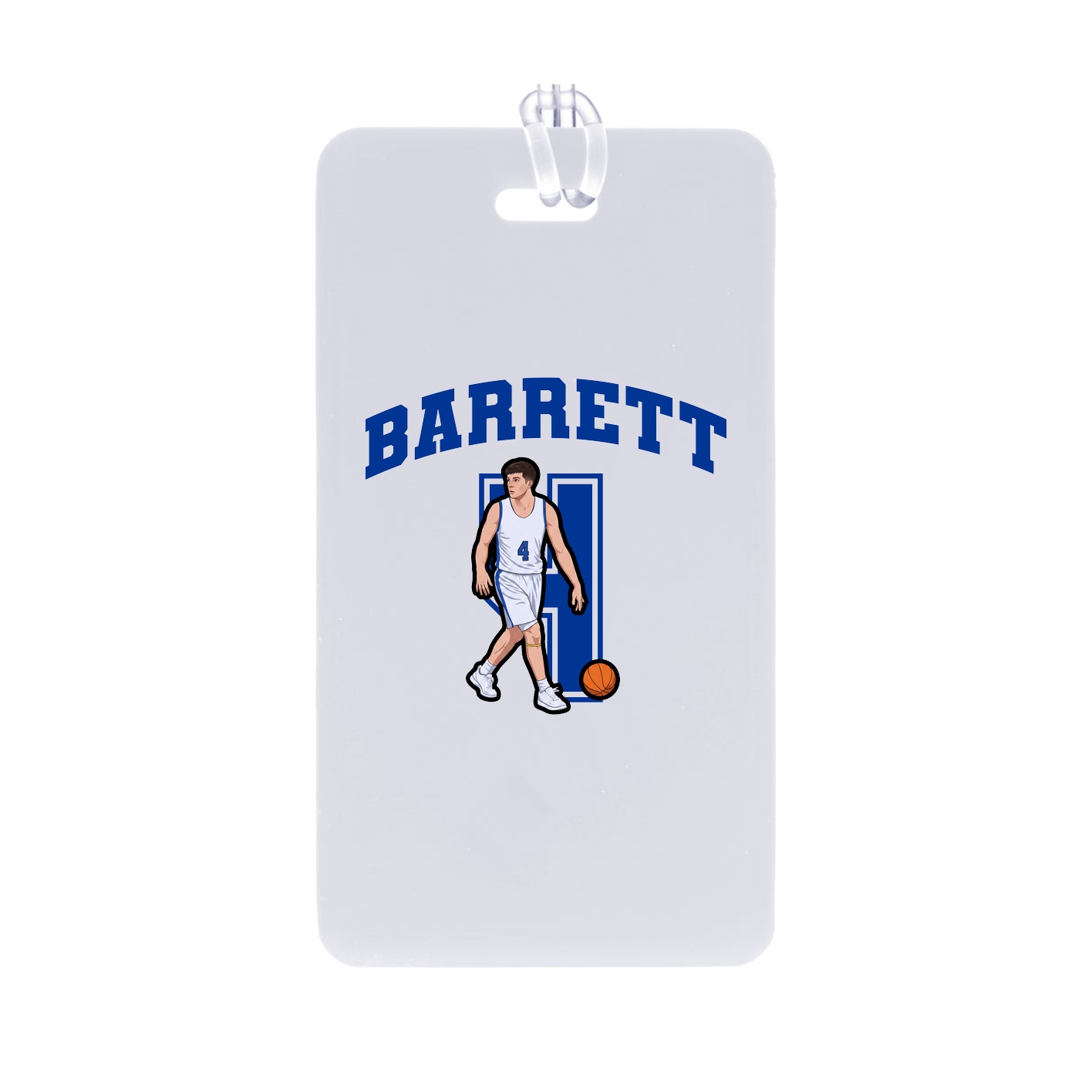 Bag Tag — Number in Classic