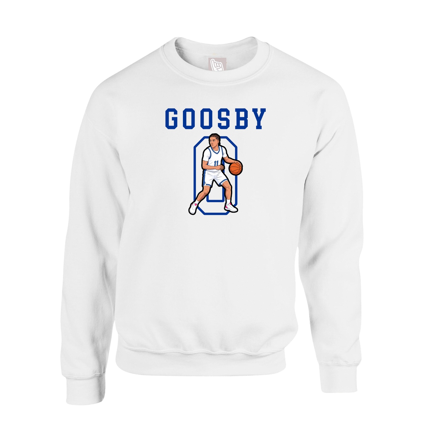 Fleece Crew — Shirsey in White
