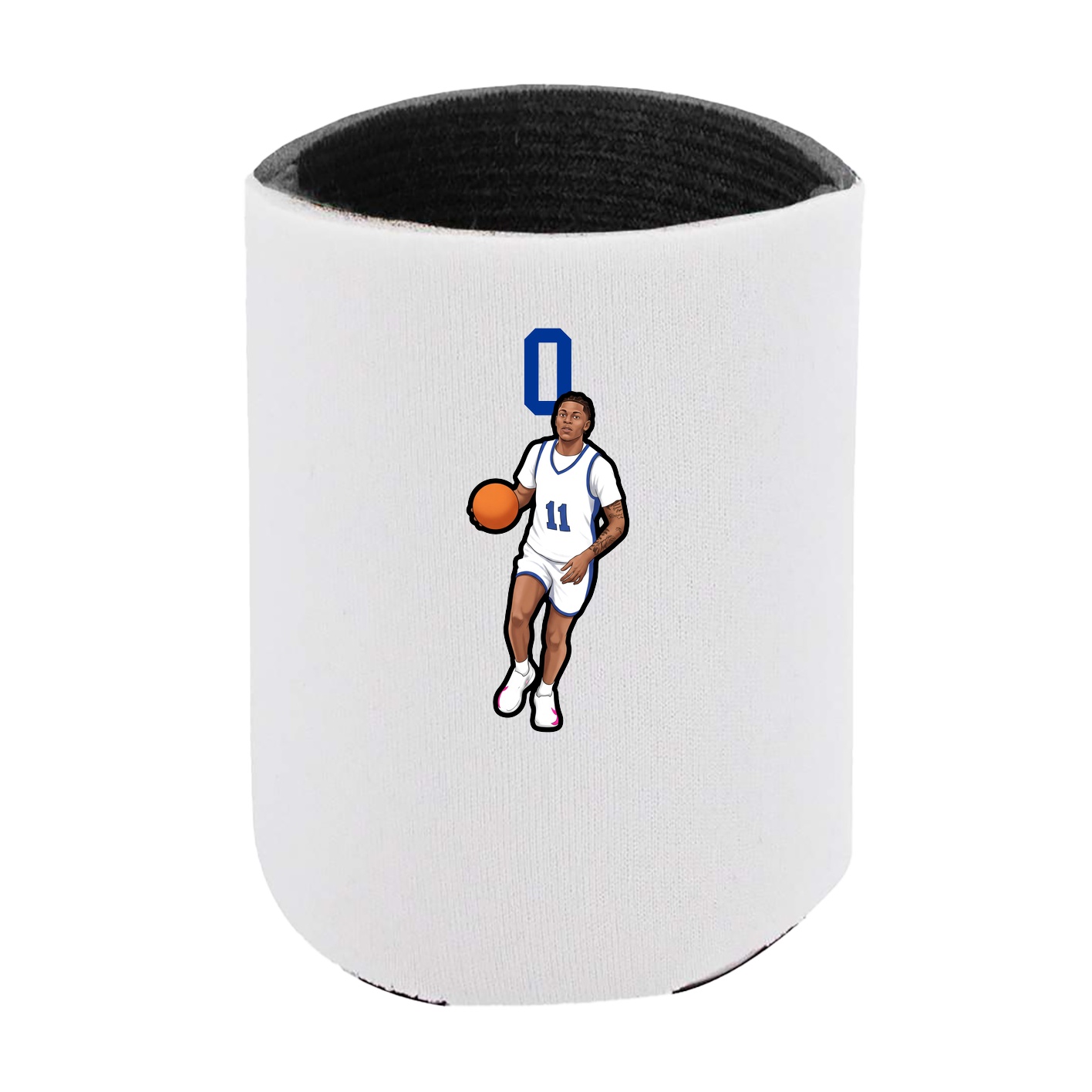 Can Holder — Number Top in White