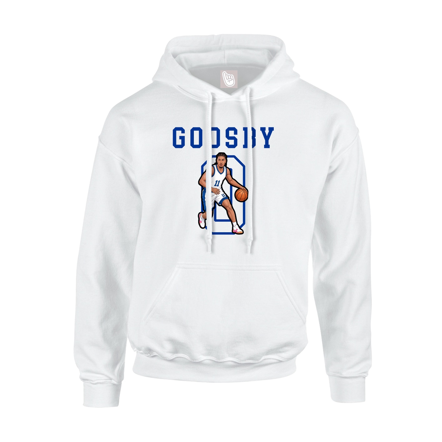 Hoodie — Shirsey in White