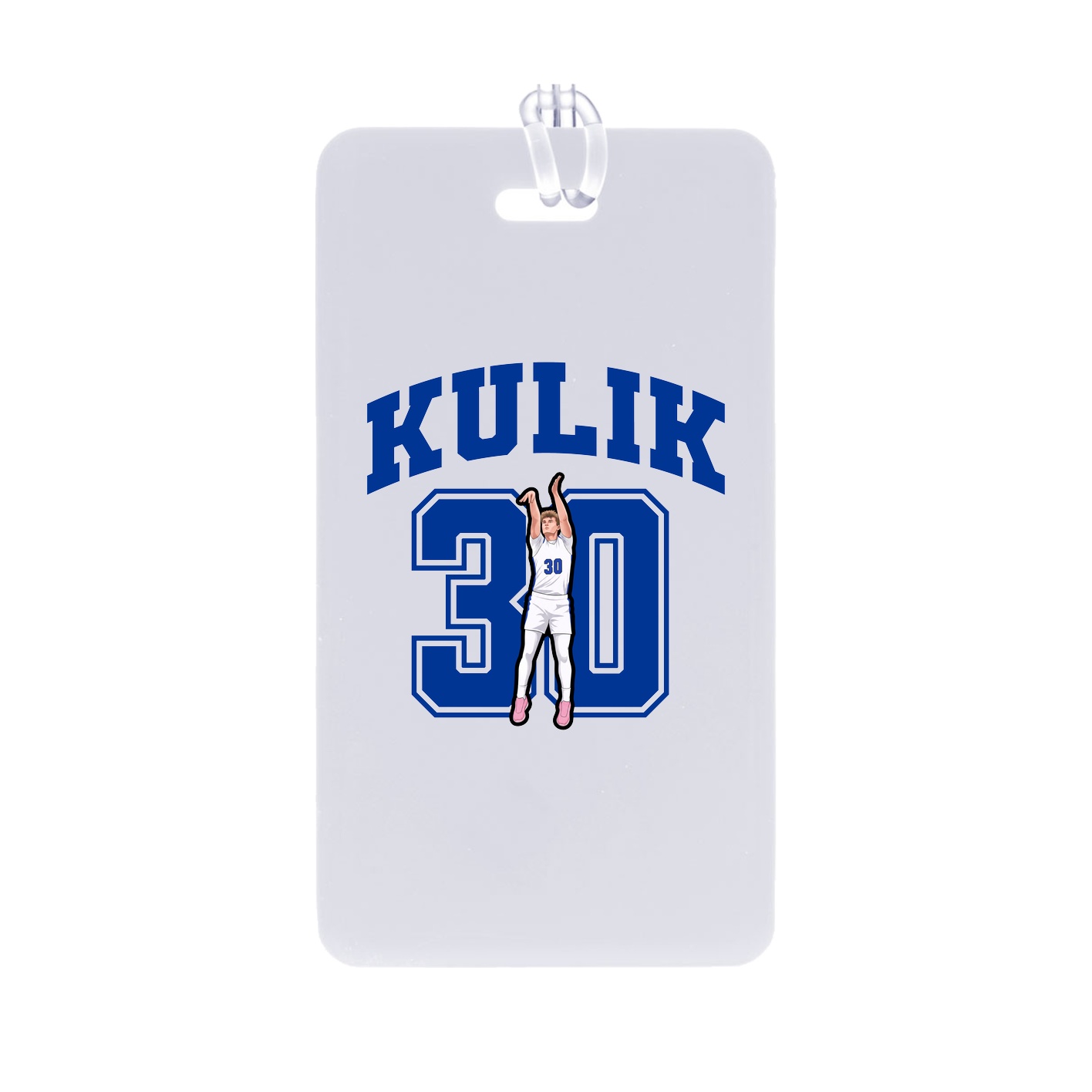 Bag Tag — Number in Classic