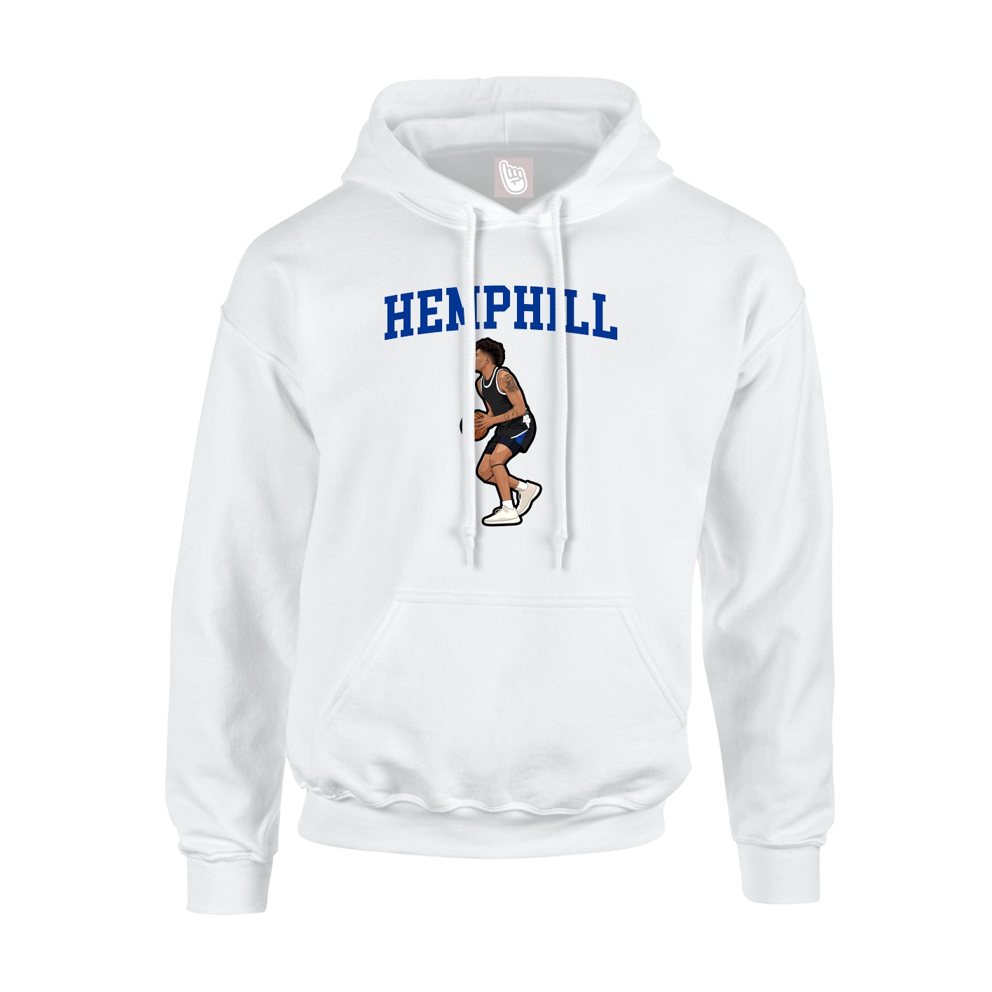 Hoodie — Shirsey in White
