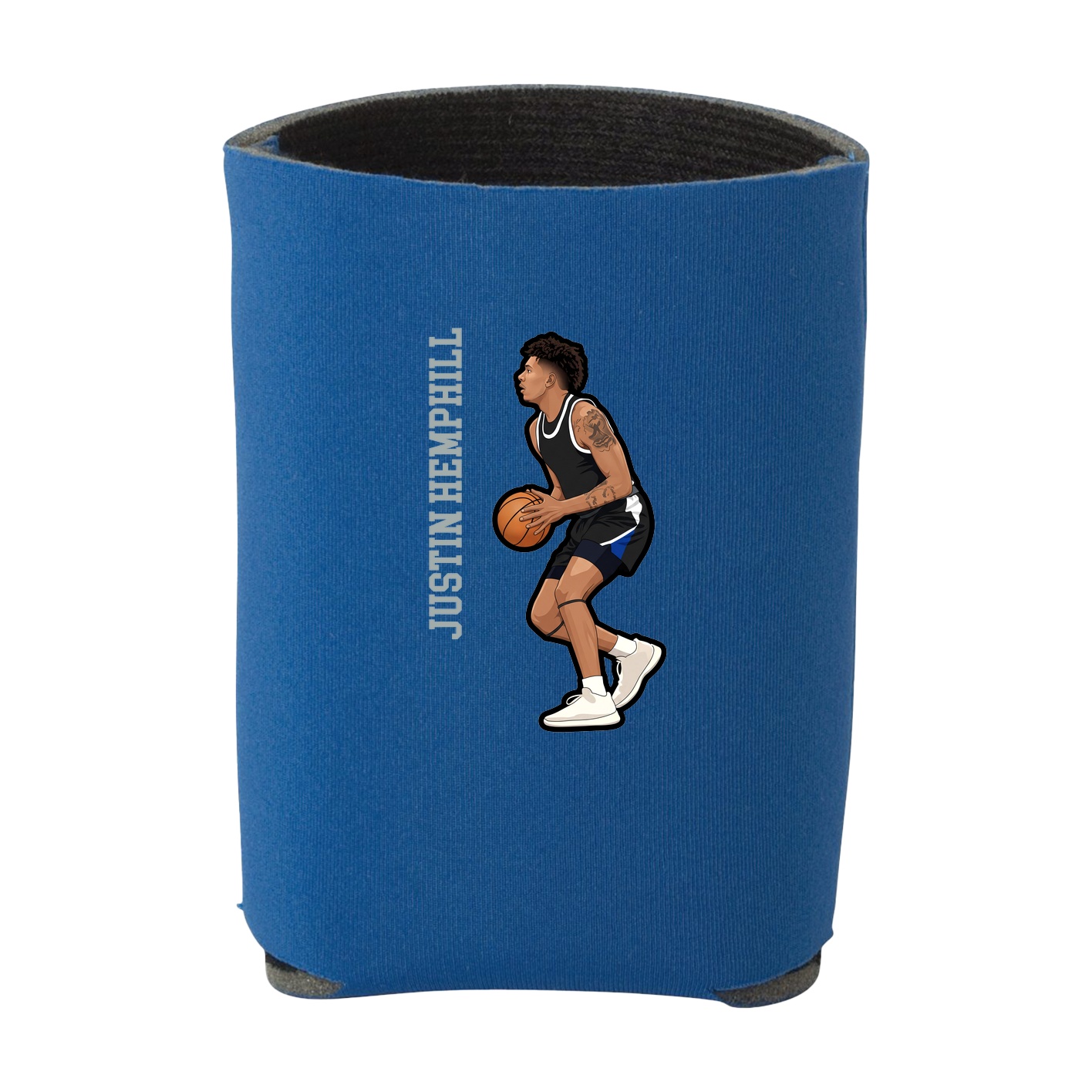Can Holder — Name Vertical in Royal
