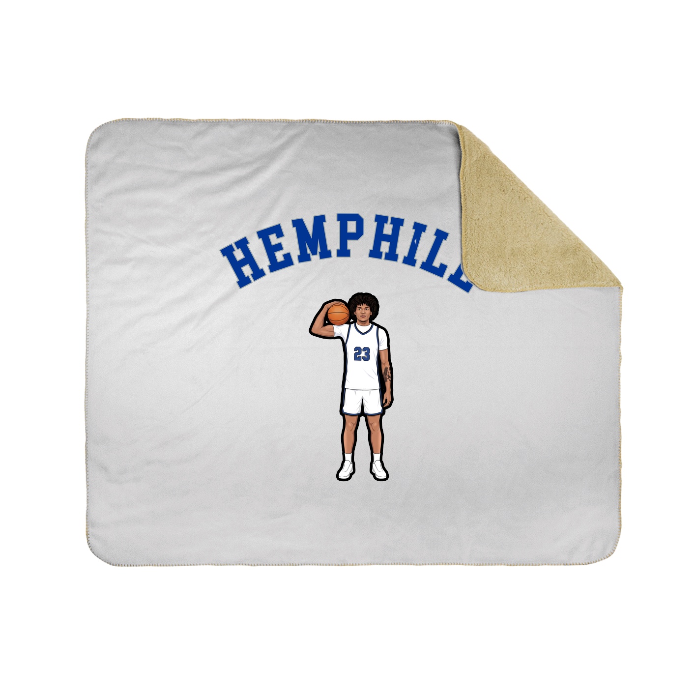 Throw Blanket — Shirsey Arch in White
