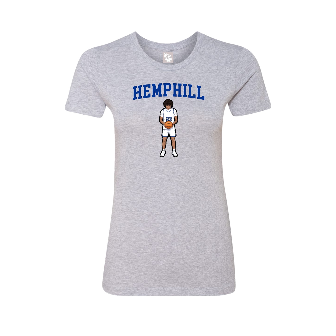 Fitted Women's Tee — Shirsey in Grey