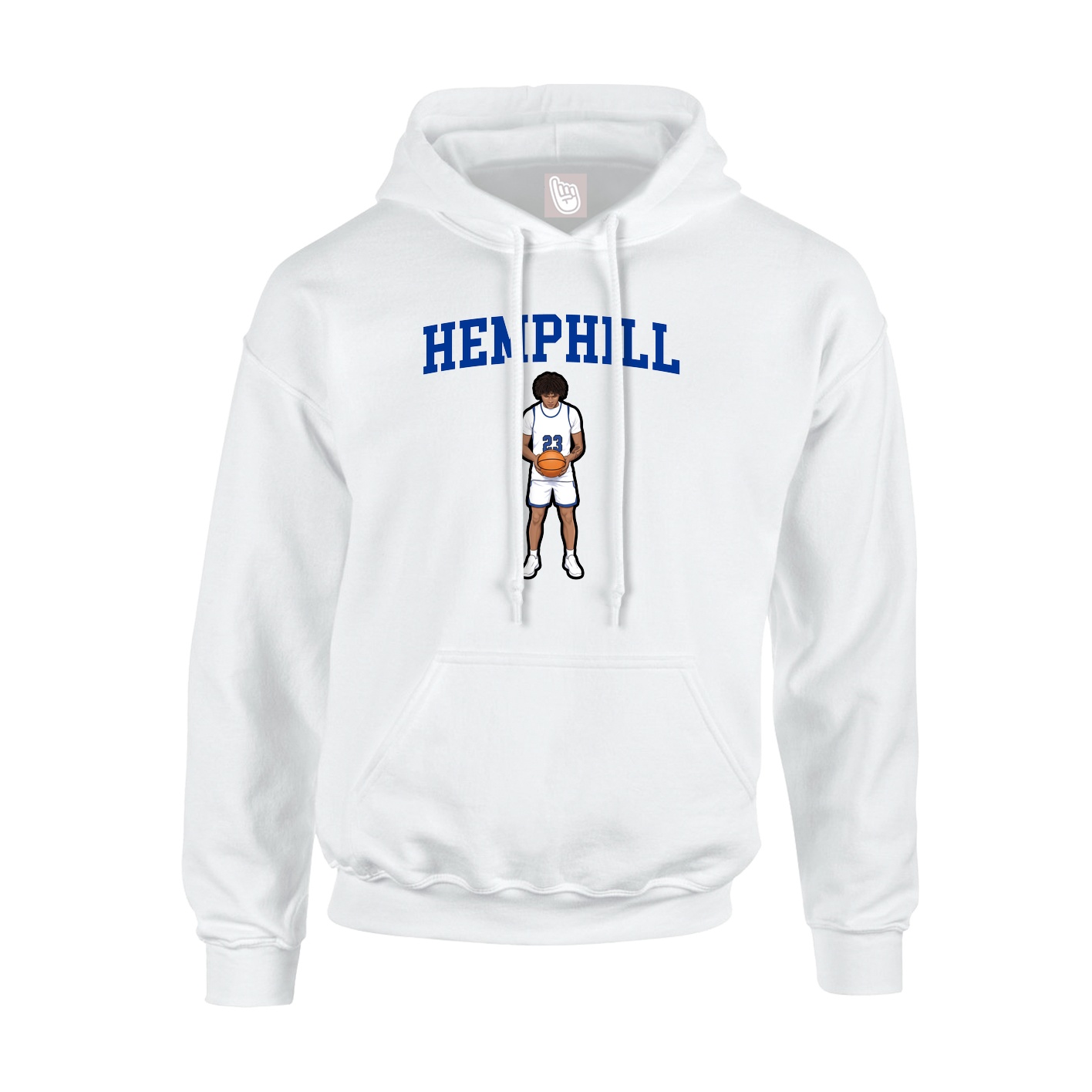 Hoodie — Shirsey in White