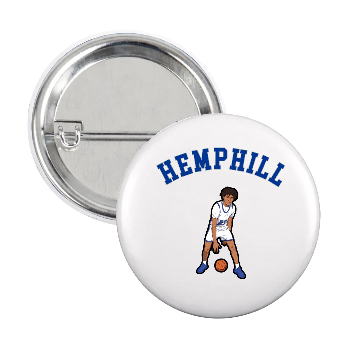 Game Day Button — Shirsey Arch in White