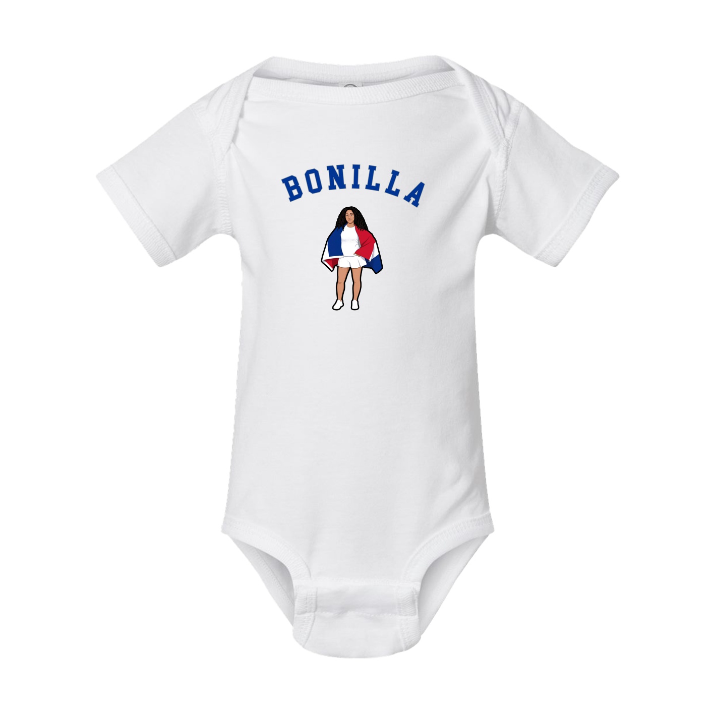 Baby Onesie — Shirsey Arch in White