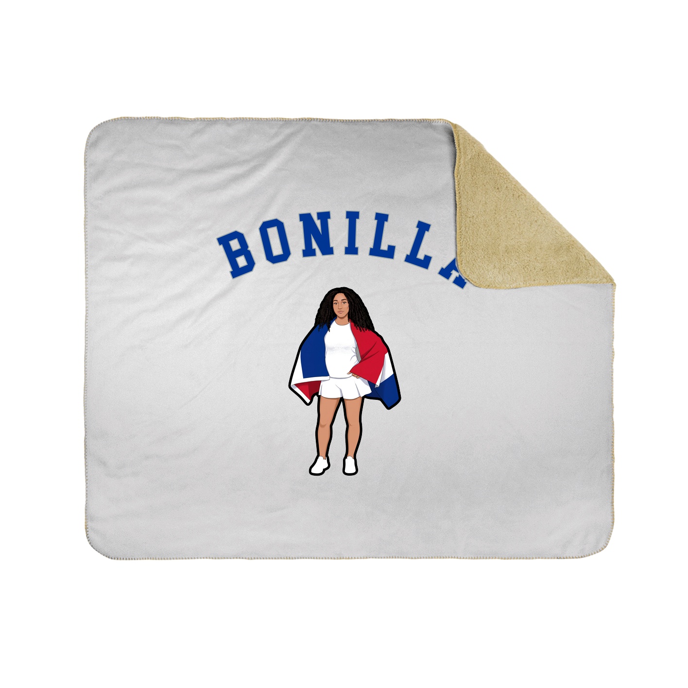Throw Blanket — Shirsey Arch in White