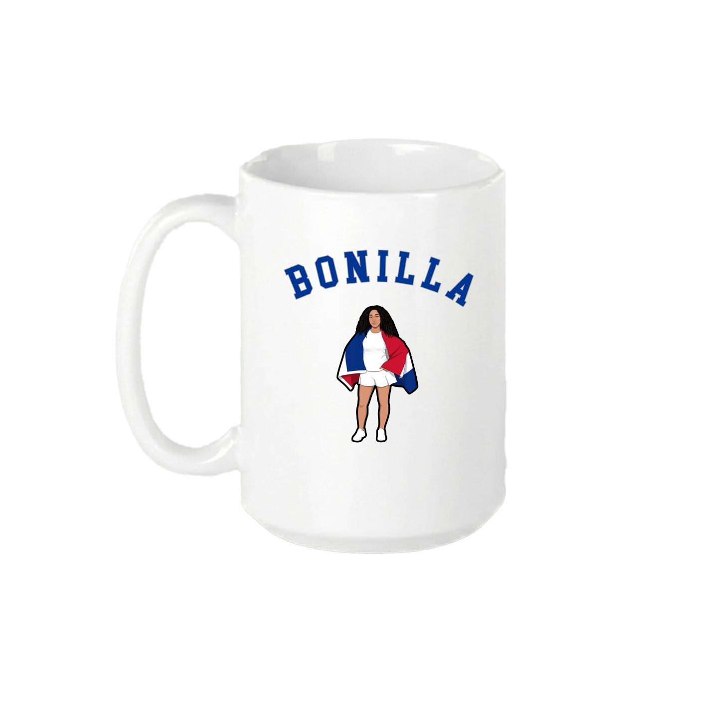 15oz Coffee Mug — Shirsey Arch in White