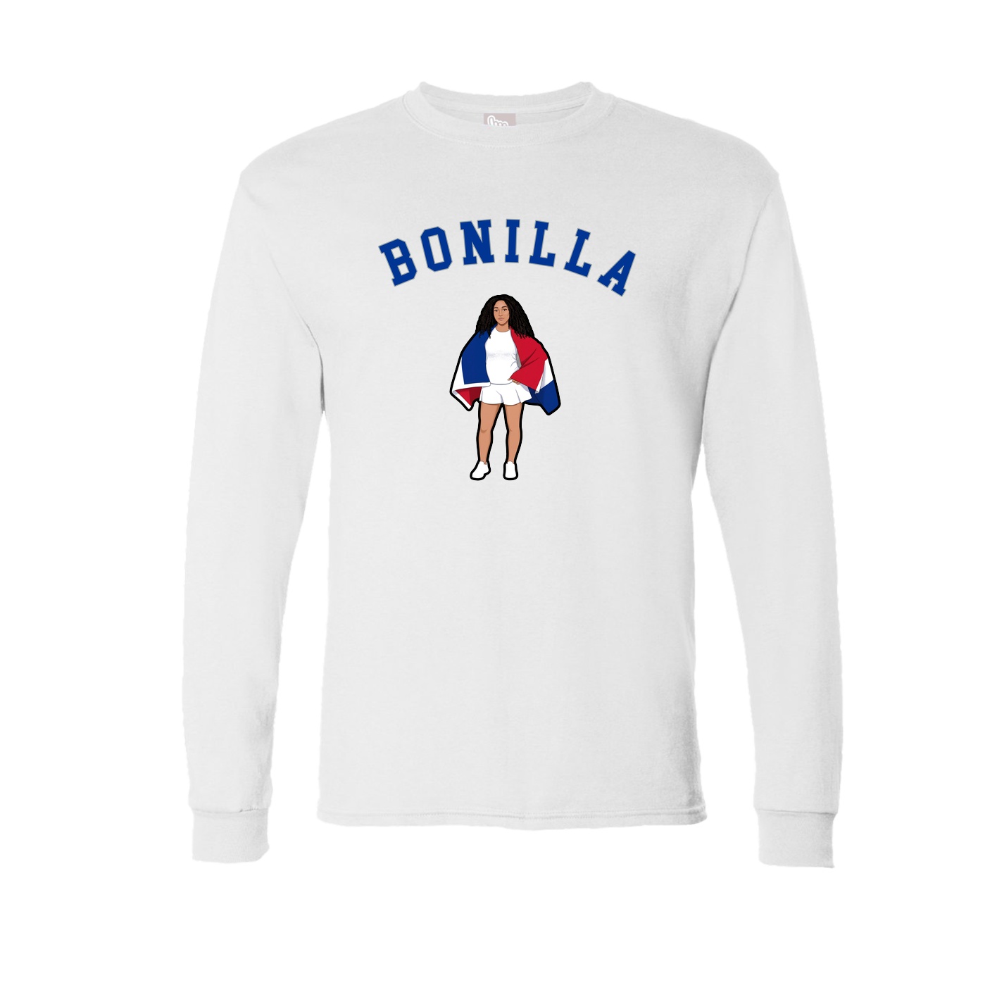Long Sleeve Tee — Shirsey Arch in White