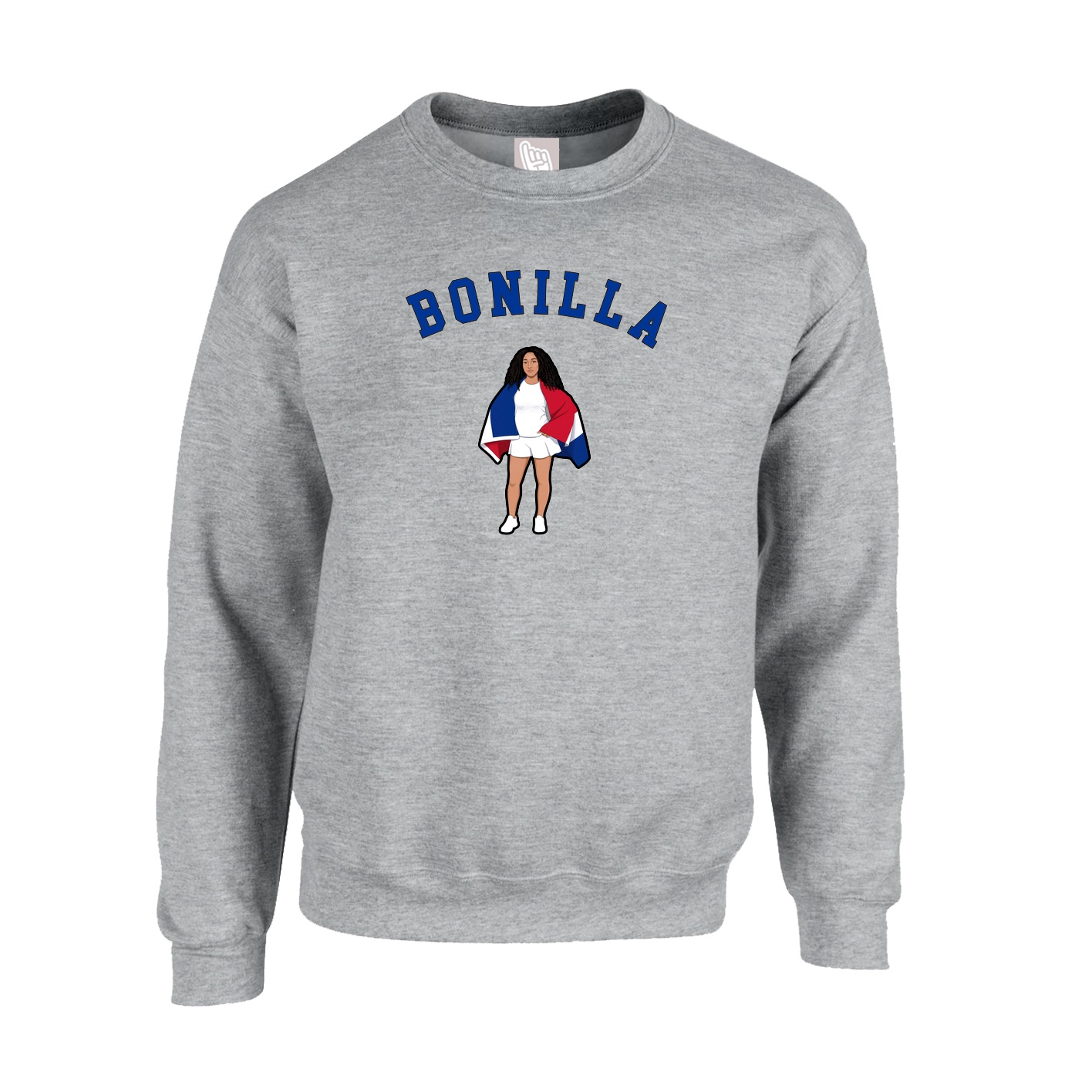 Fleece Crew — Shirsey Arch in Grey