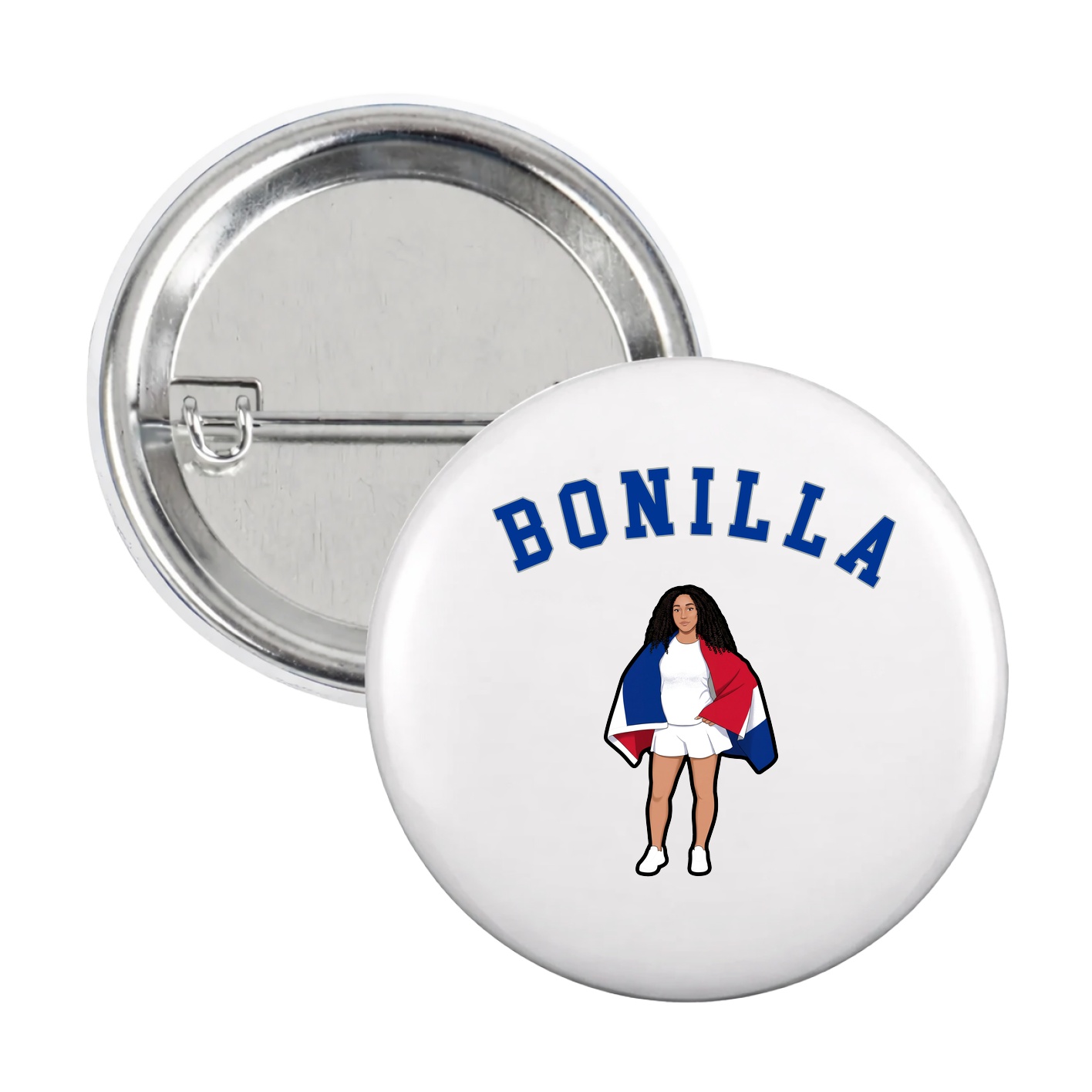 Game Day Button — Shirsey Arch in White