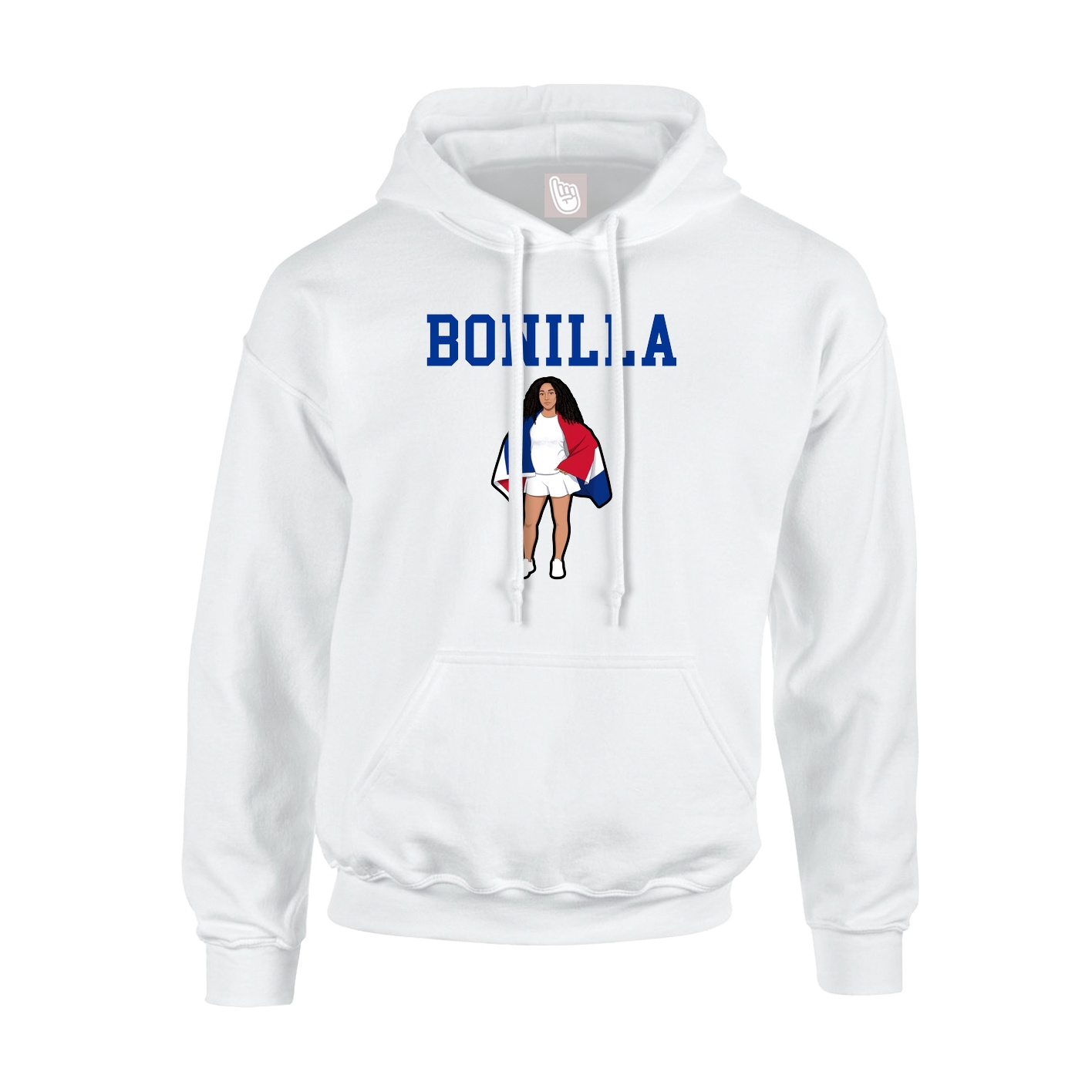 Youth Hoodie — Shirsey in White