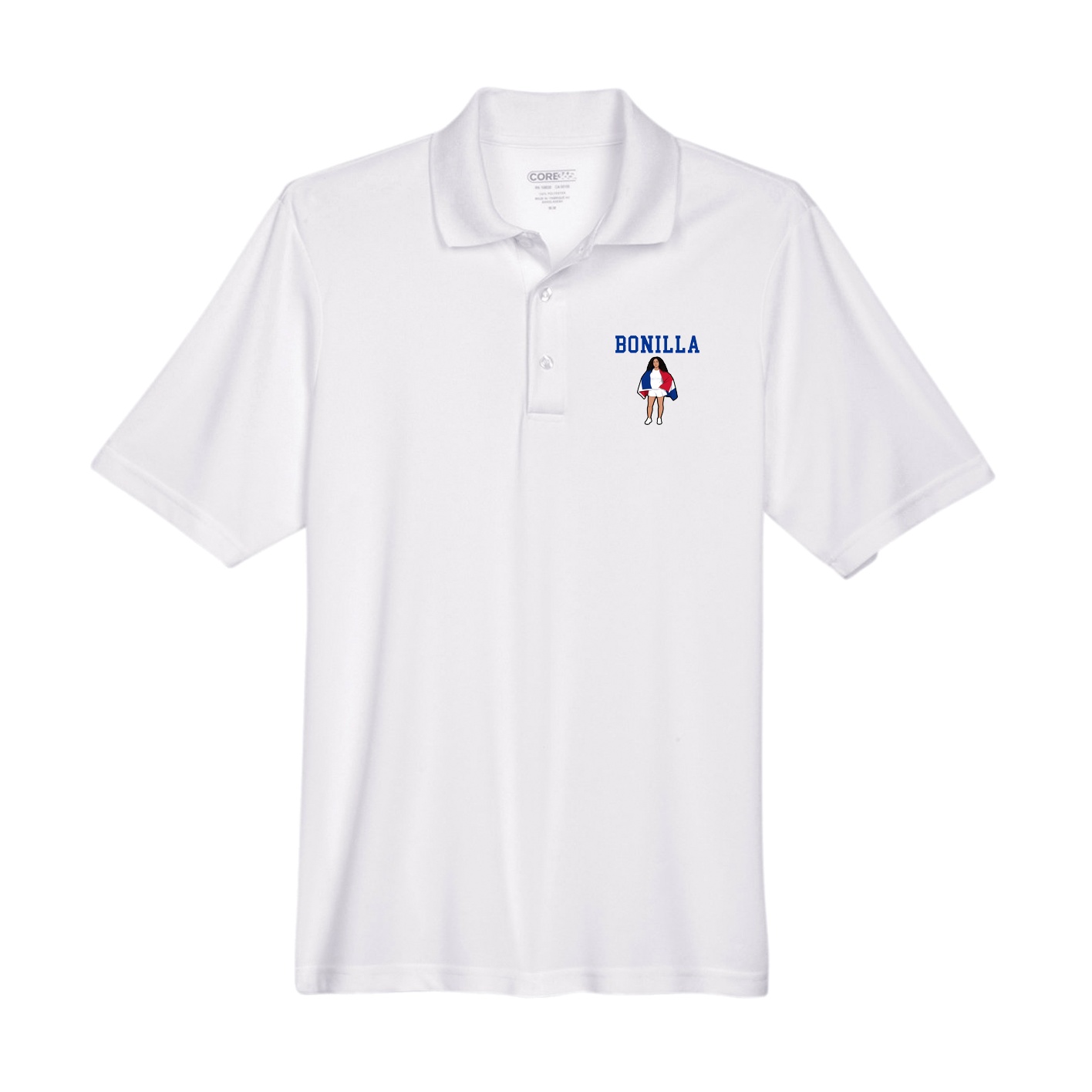 Performance Polo — Shirsey in White