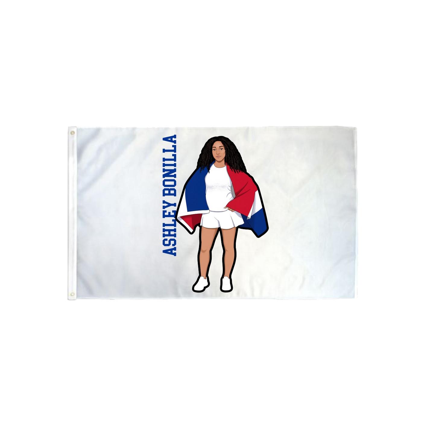 3x5 Flag — Name Vertical in Classic