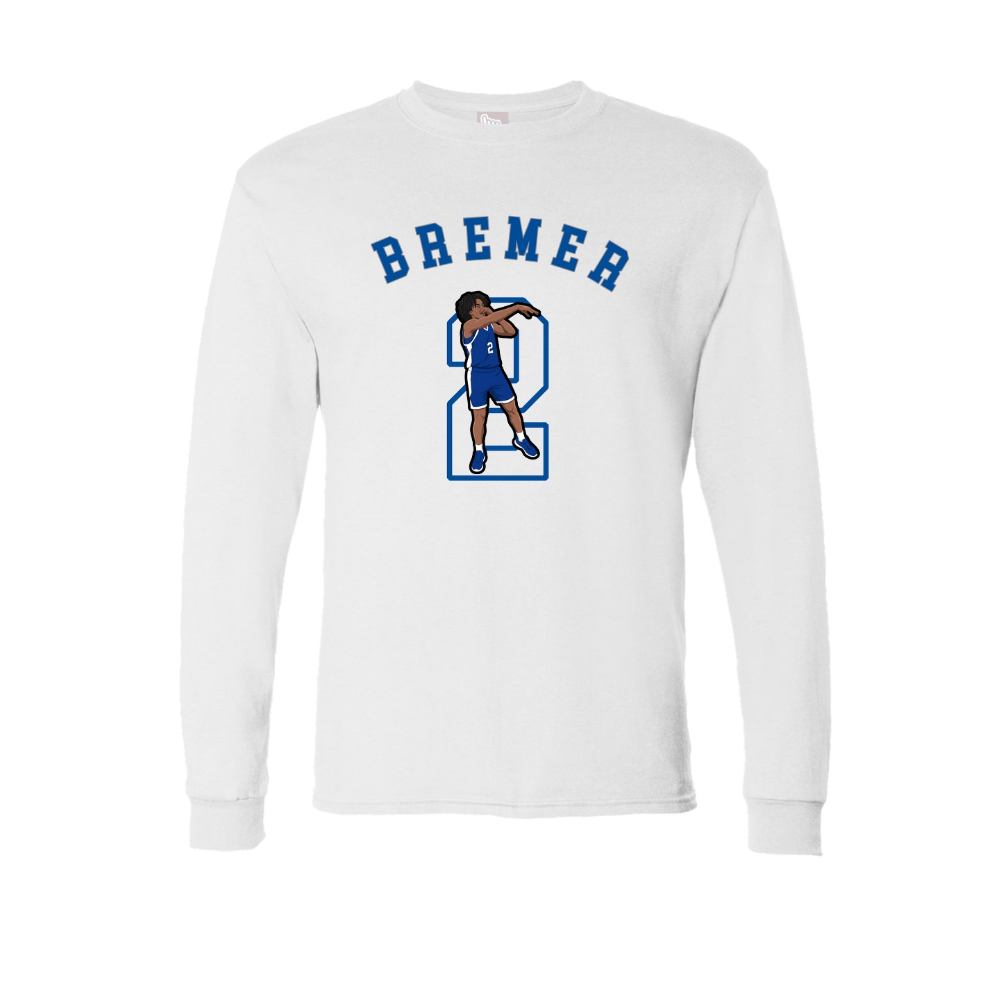 Long Sleeve Tee — Shirsey Arch in White
