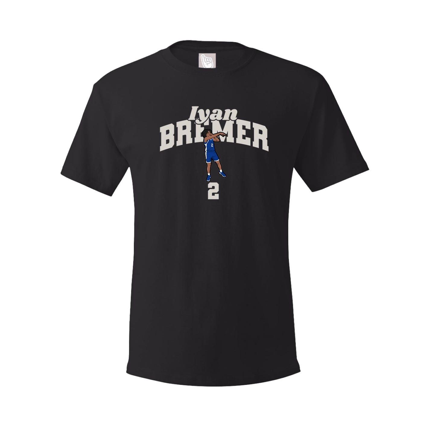 Youth Tee — Signature Arch in Black