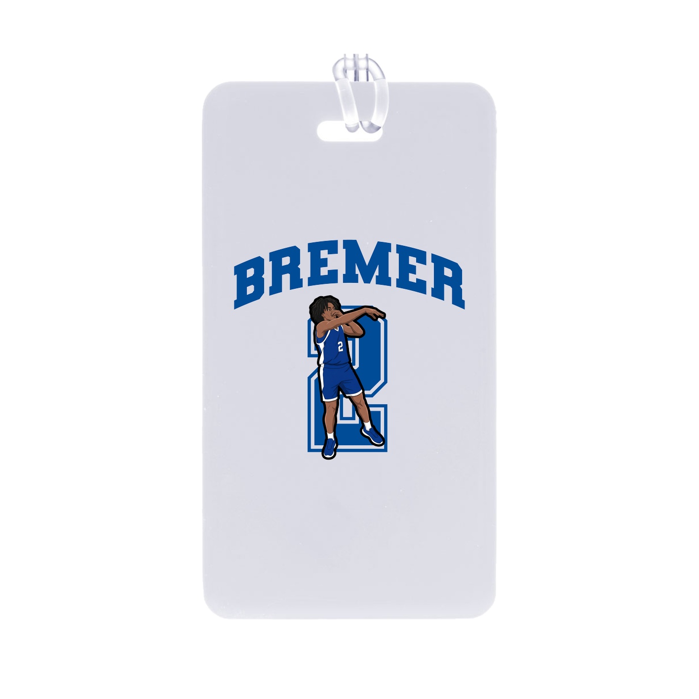 Bag Tag — Number in Classic