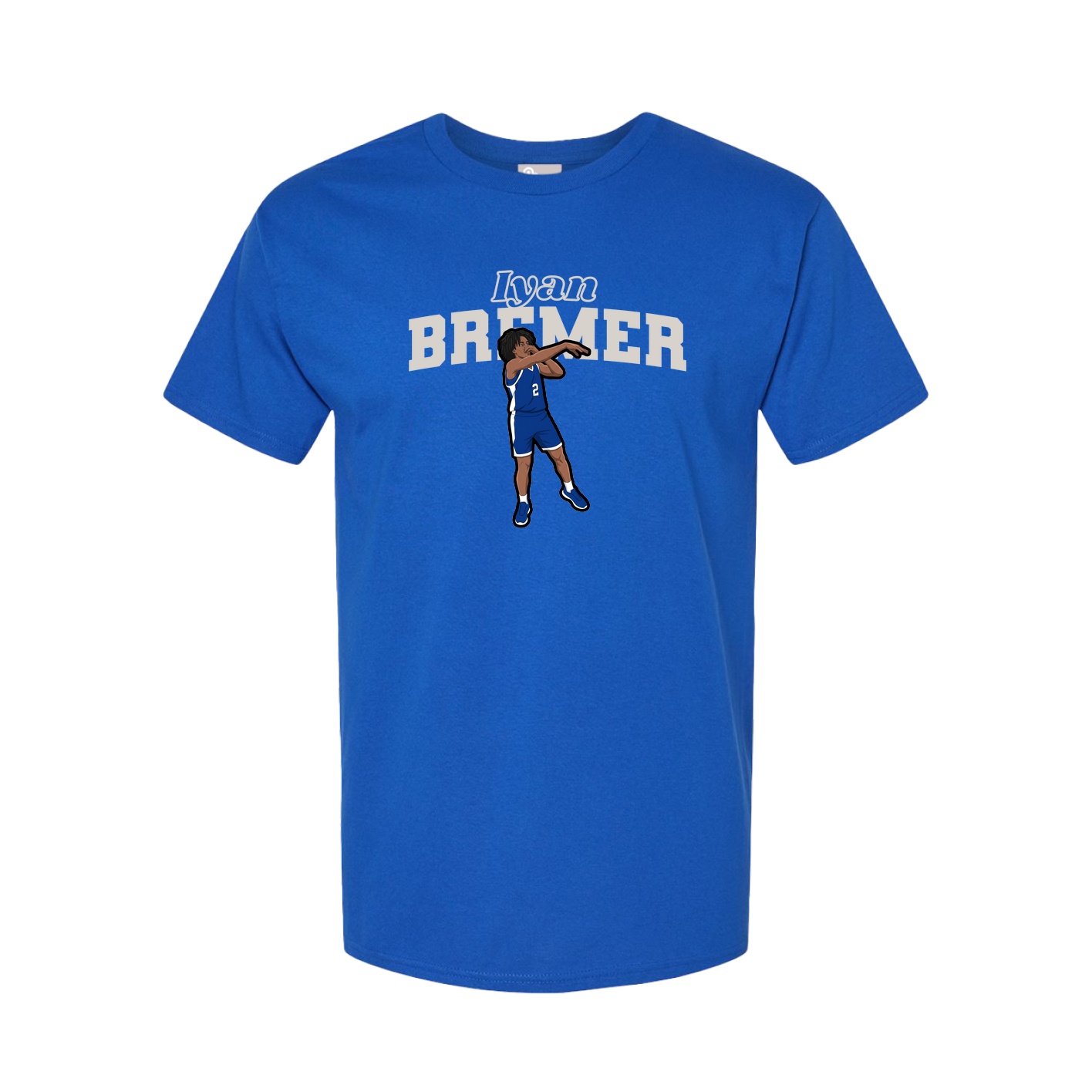 Tee — Name Arch in Royal