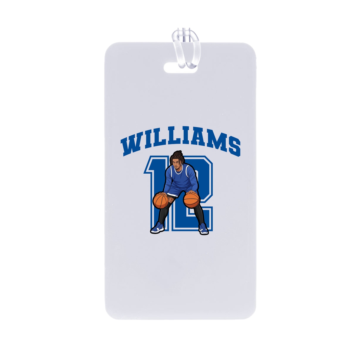 Bag Tag — Number in Classic