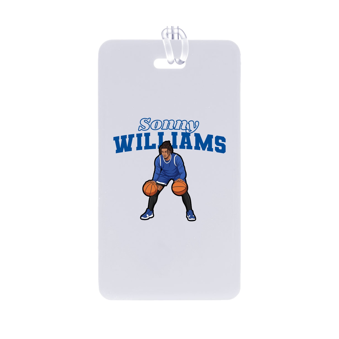 Bag Tag — Name Arch in Classic