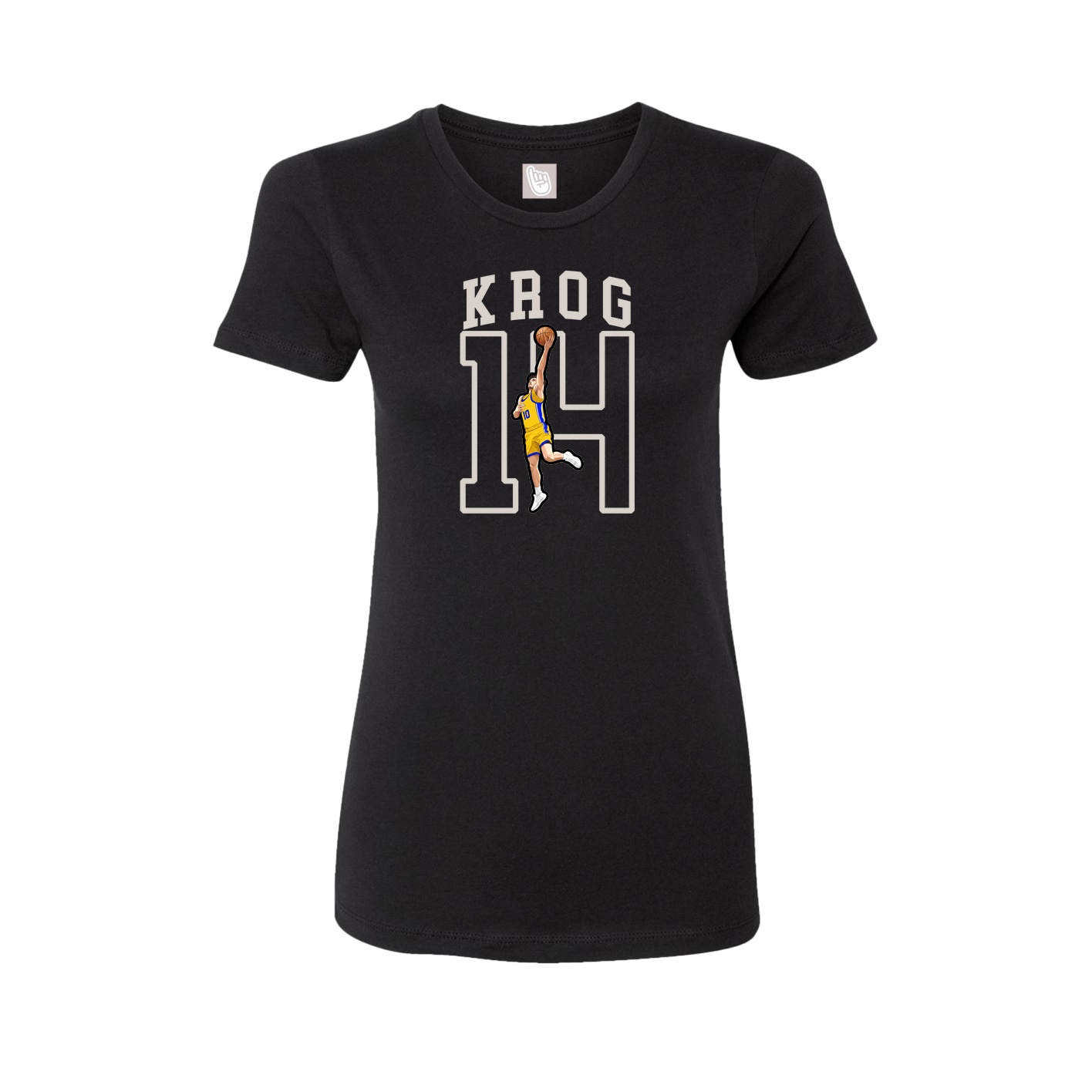 Fitted Women's Tee — Shirsey in Black