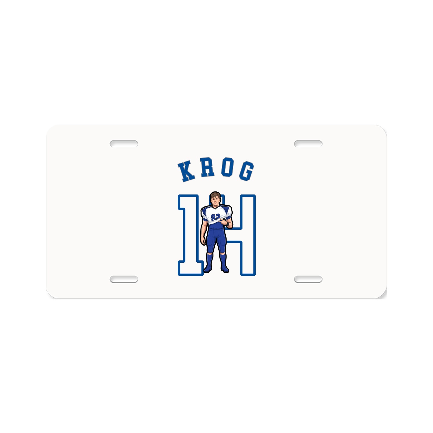 License Plate — Shirsey Arch in Classic