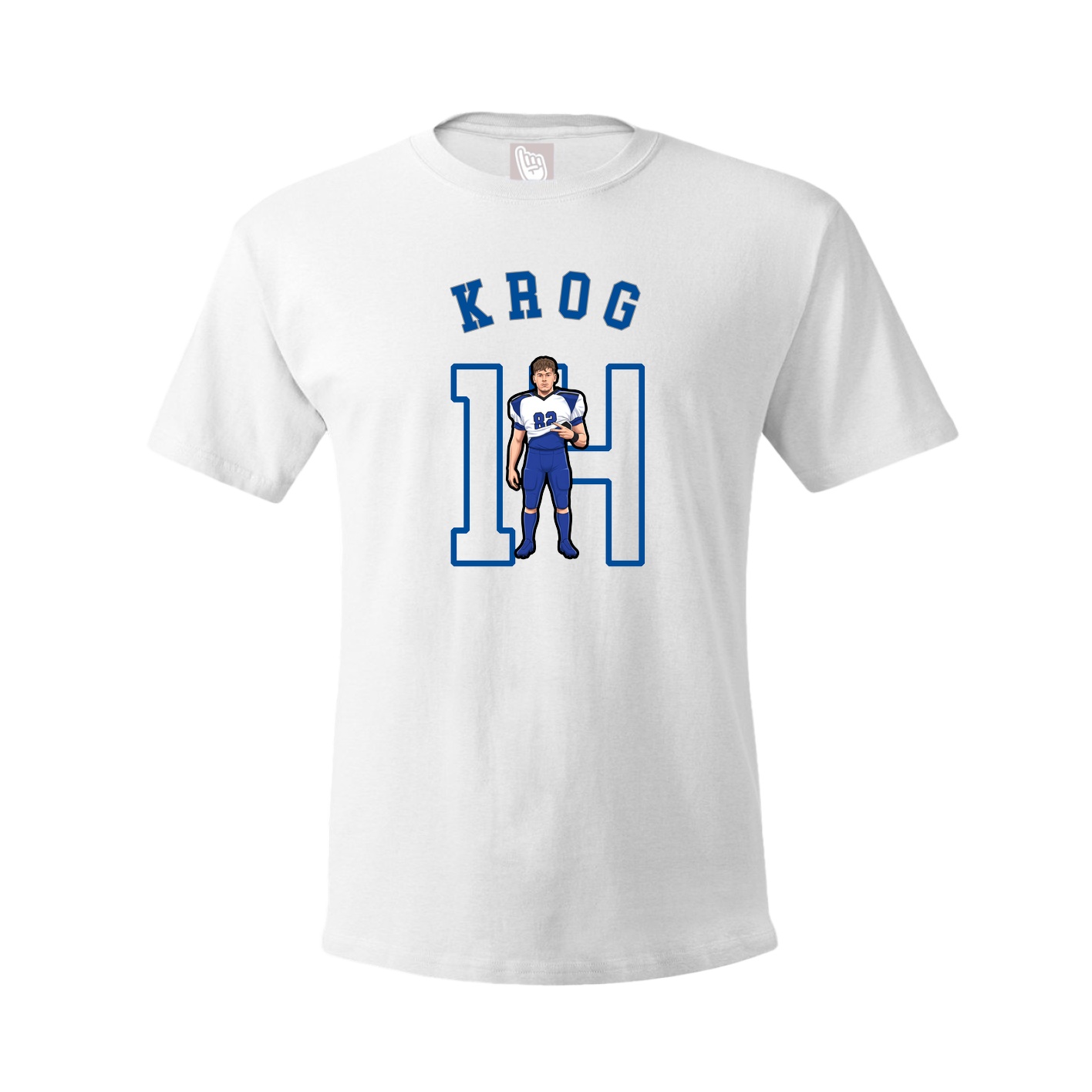 Youth Tee — Shirsey Arch in White