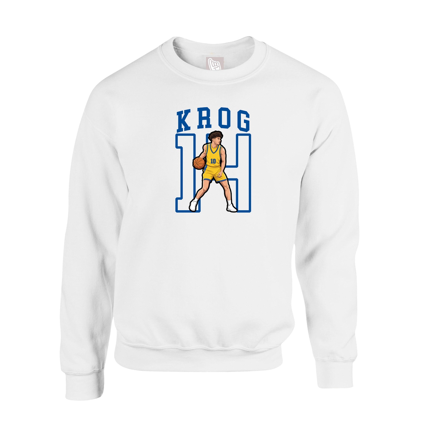 Fleece Crew — Shirsey in White