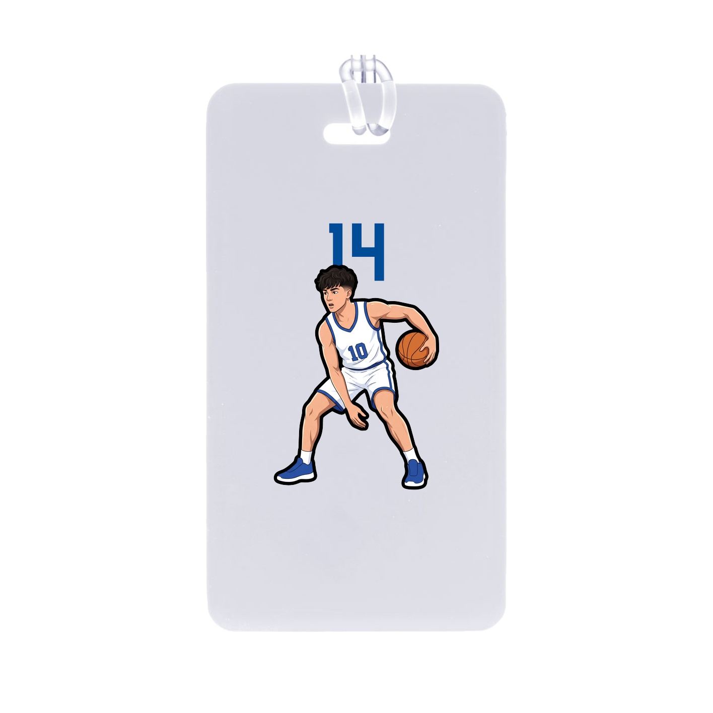 Bag Tag — Number Top in Classic