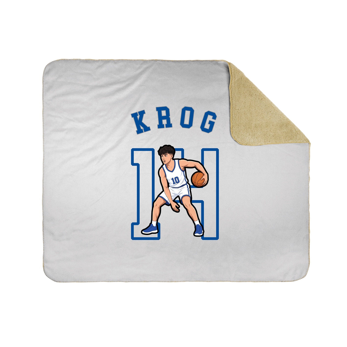 Throw Blanket — Shirsey Arch in White