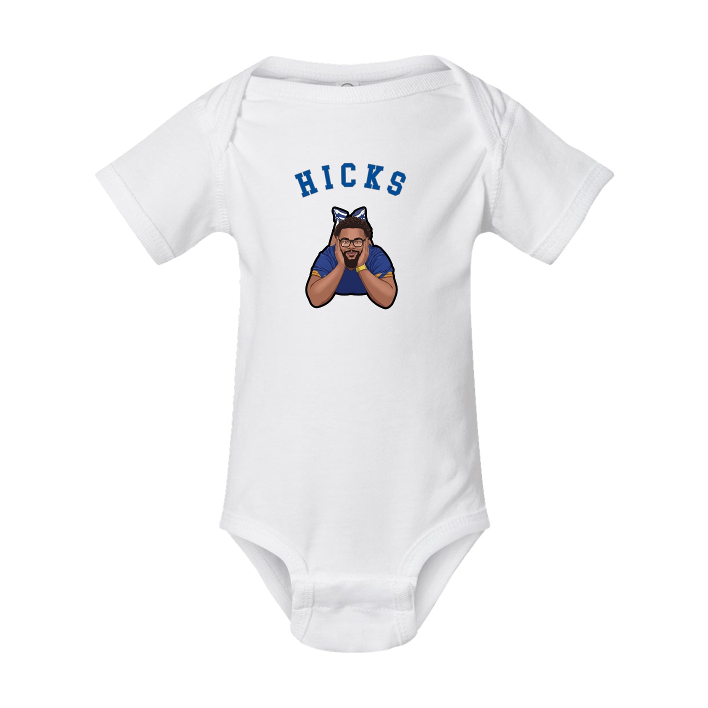 Baby Onesie — Shirsey Arch in White