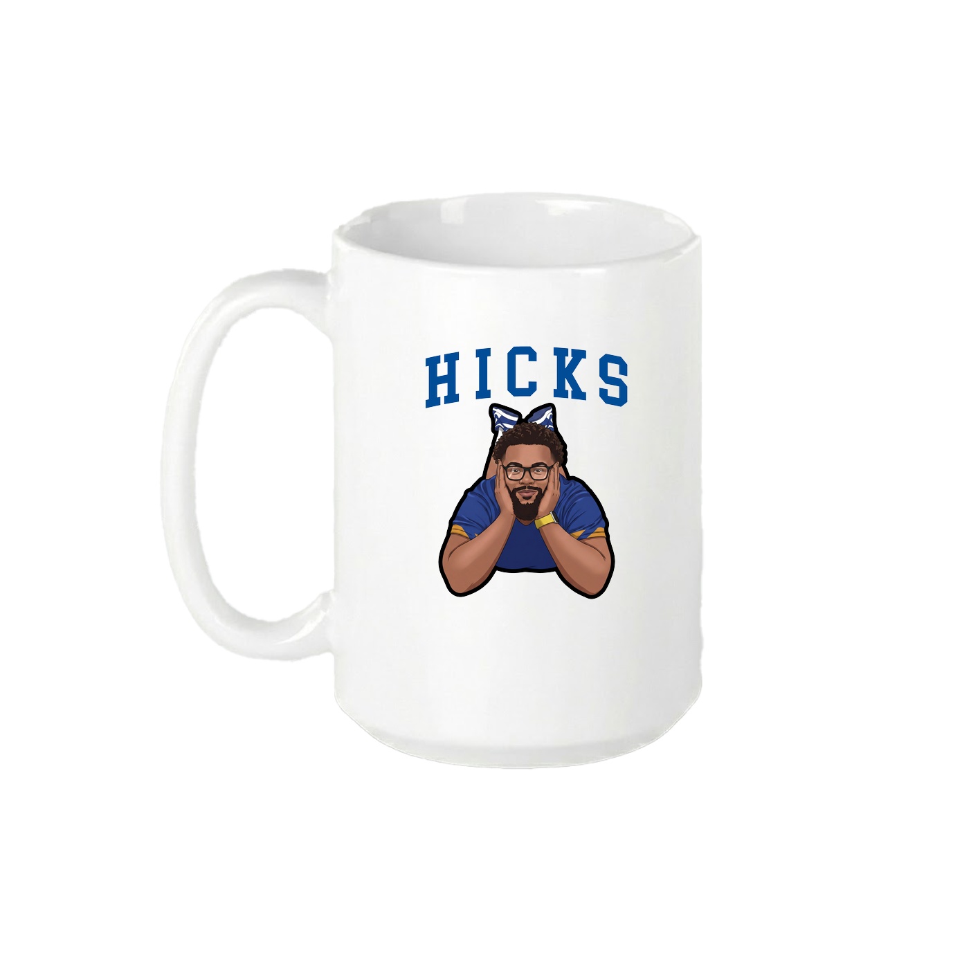 15oz Coffee Mug — Shirsey in White