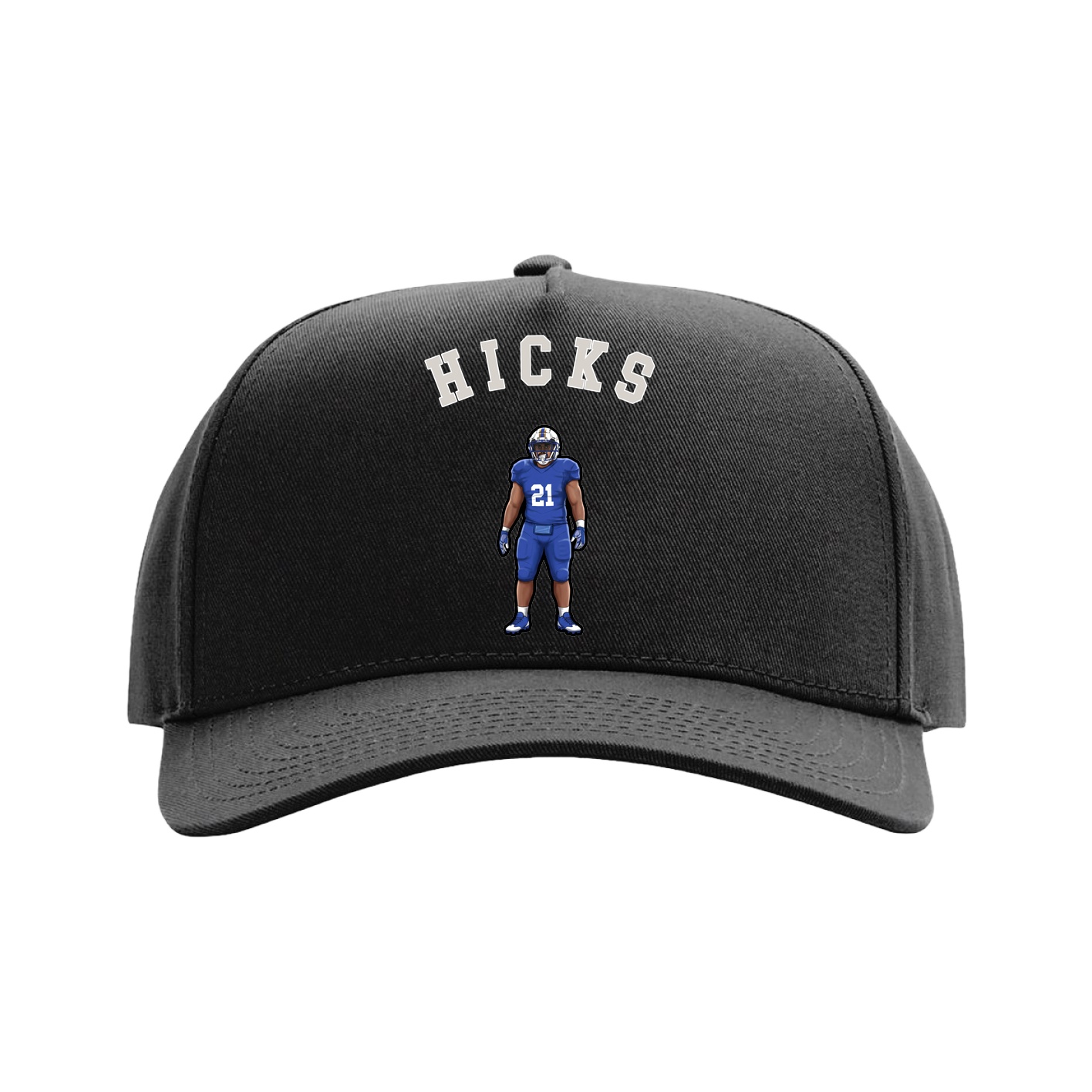 Full Fabric Five-Panel Champ Cap