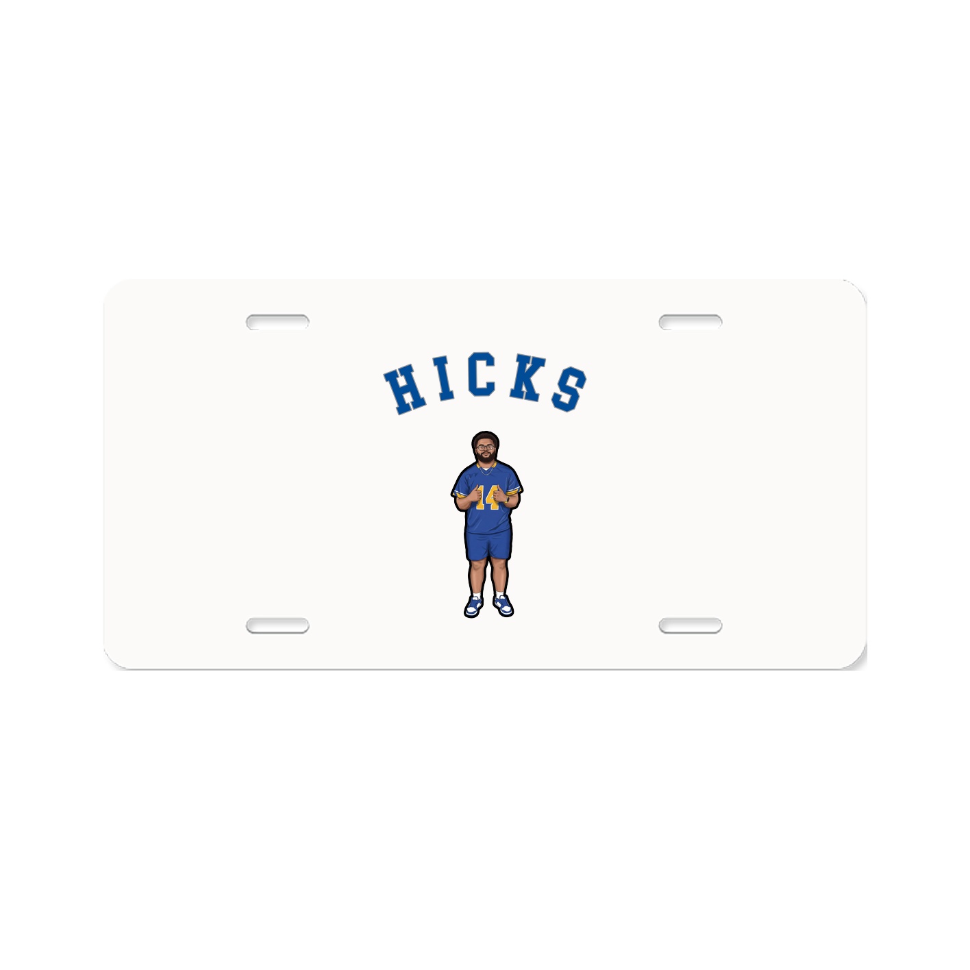 License Plate — Shirsey Arch in Classic