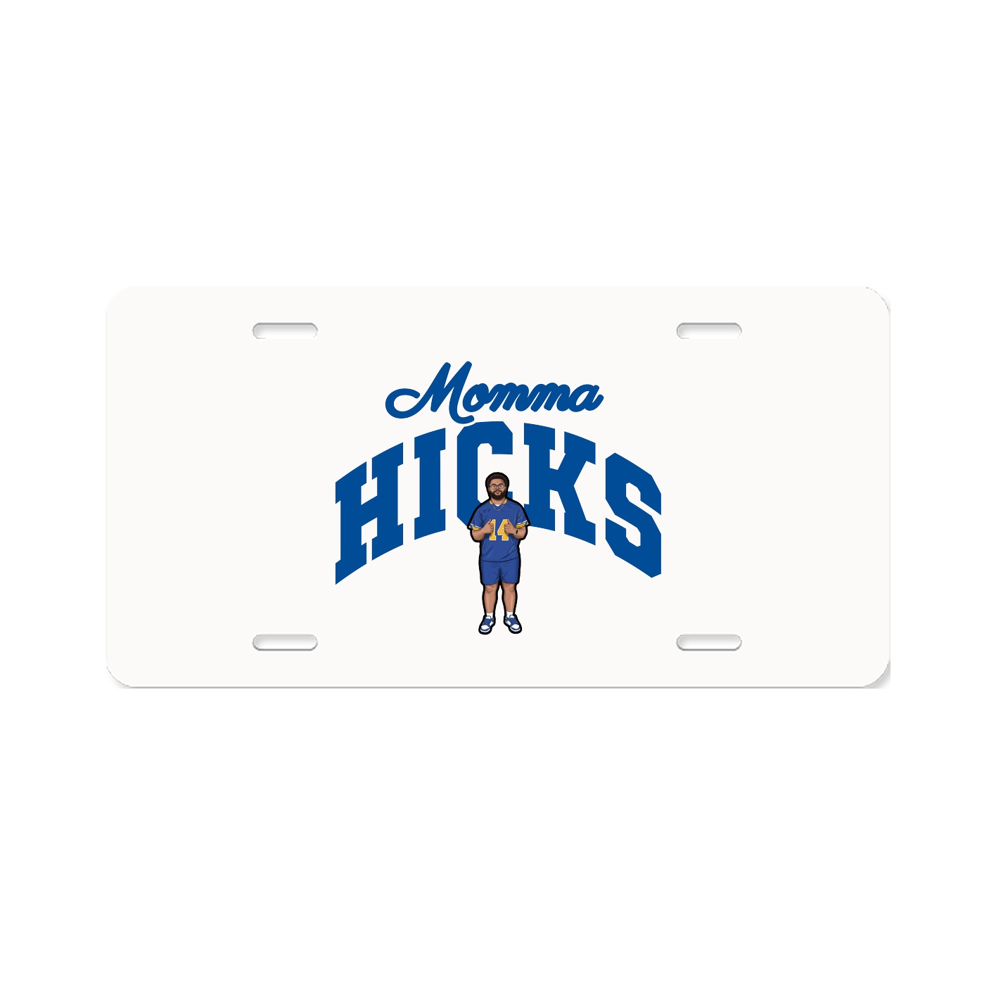 License Plate — Mothers Day Arch in Classic