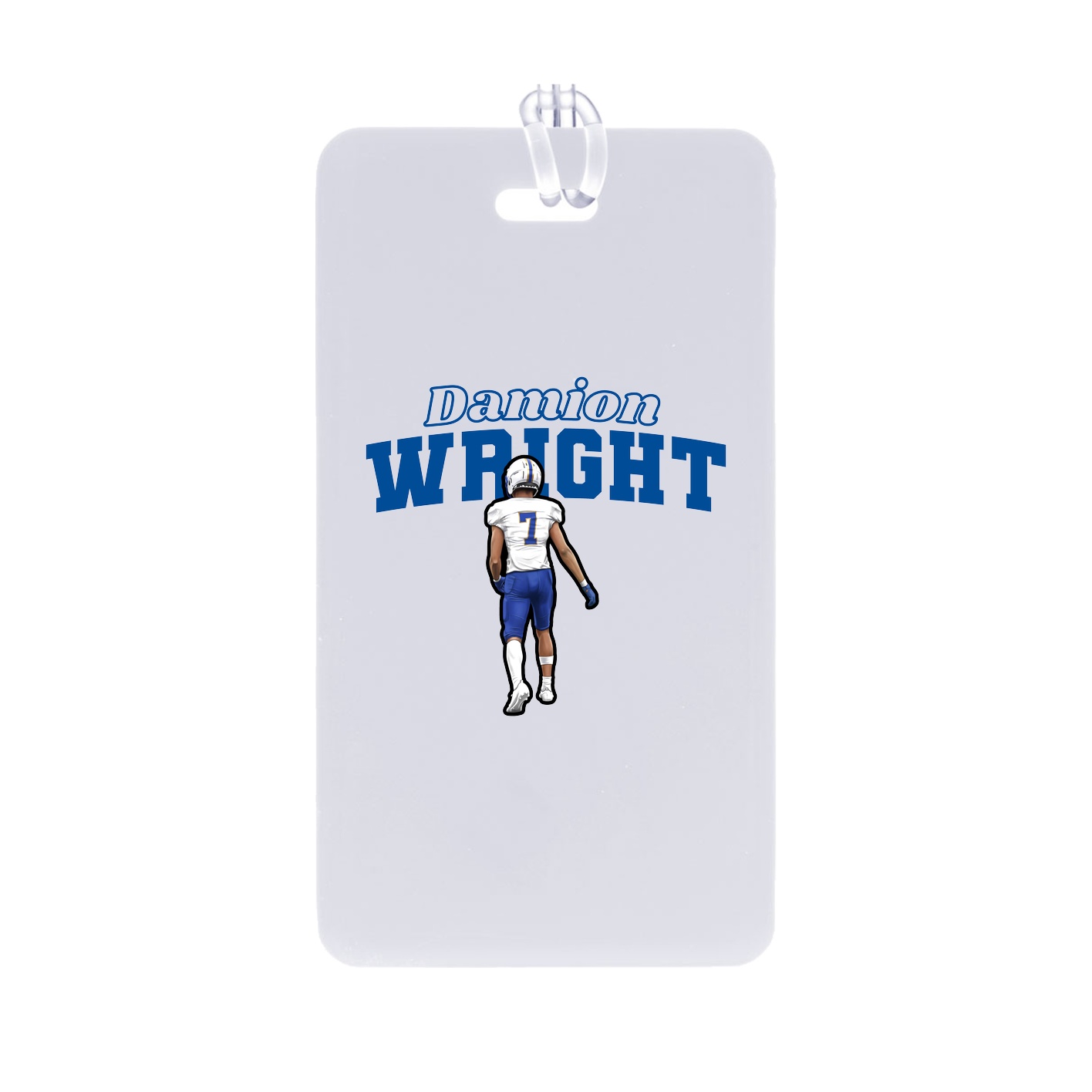 Bag Tag — Name Arch in Classic