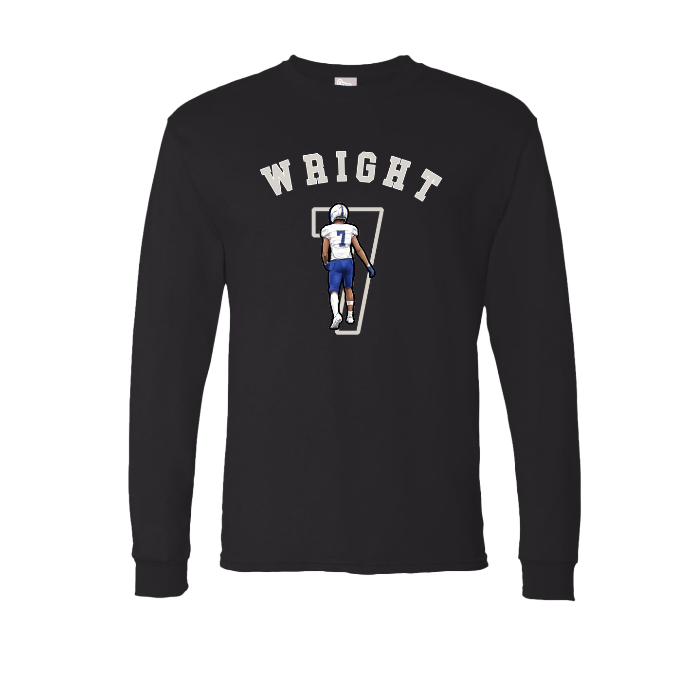 Long Sleeve Tee — Shirsey Arch in Black