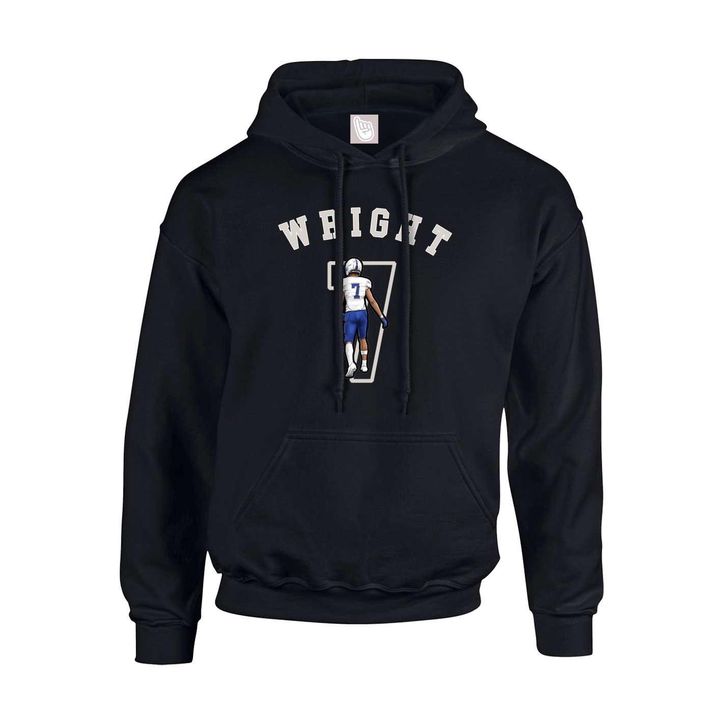 Youth Hoodie — Shirsey Arch in Black