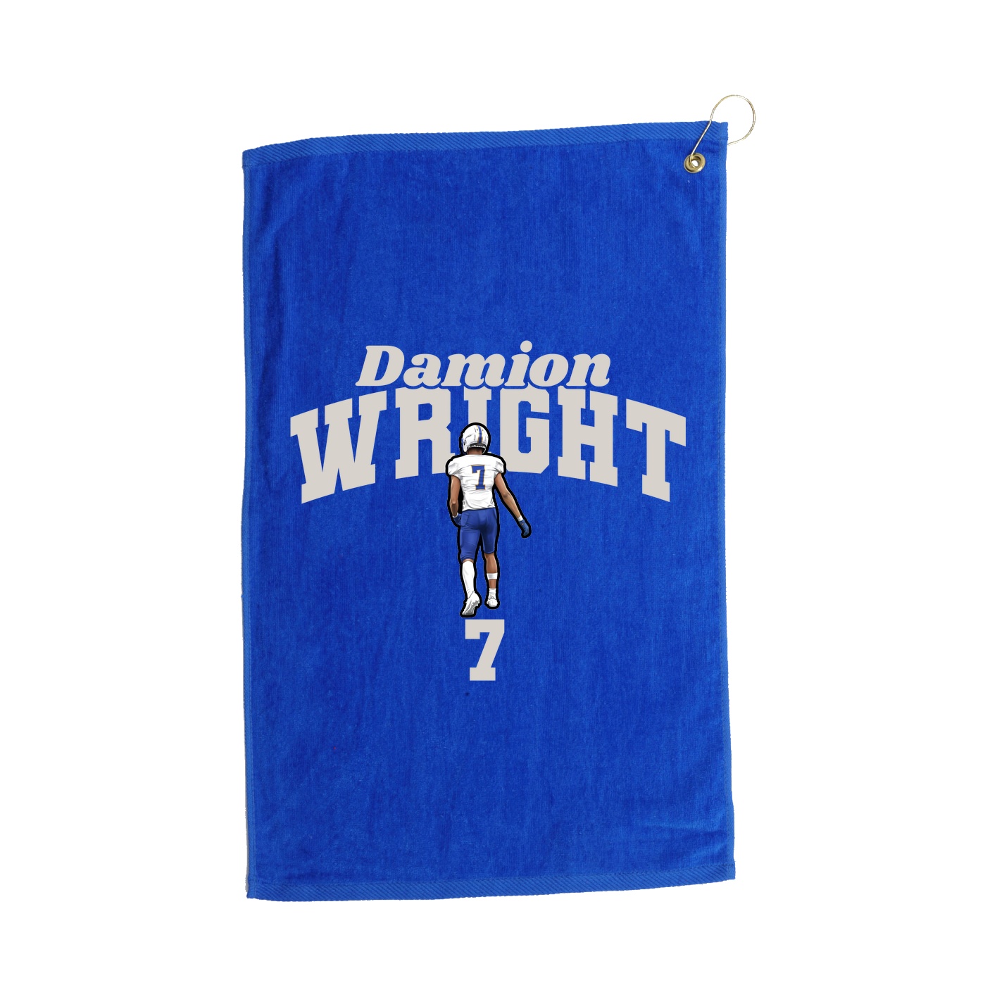 Golf Towel — Signature Arch in Royal