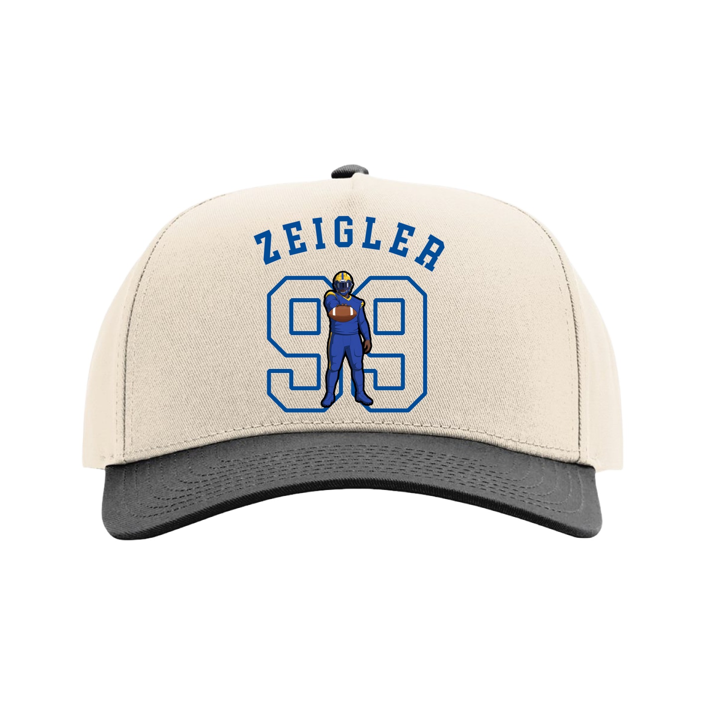 Full Fabric Five-Panel Champ Cap