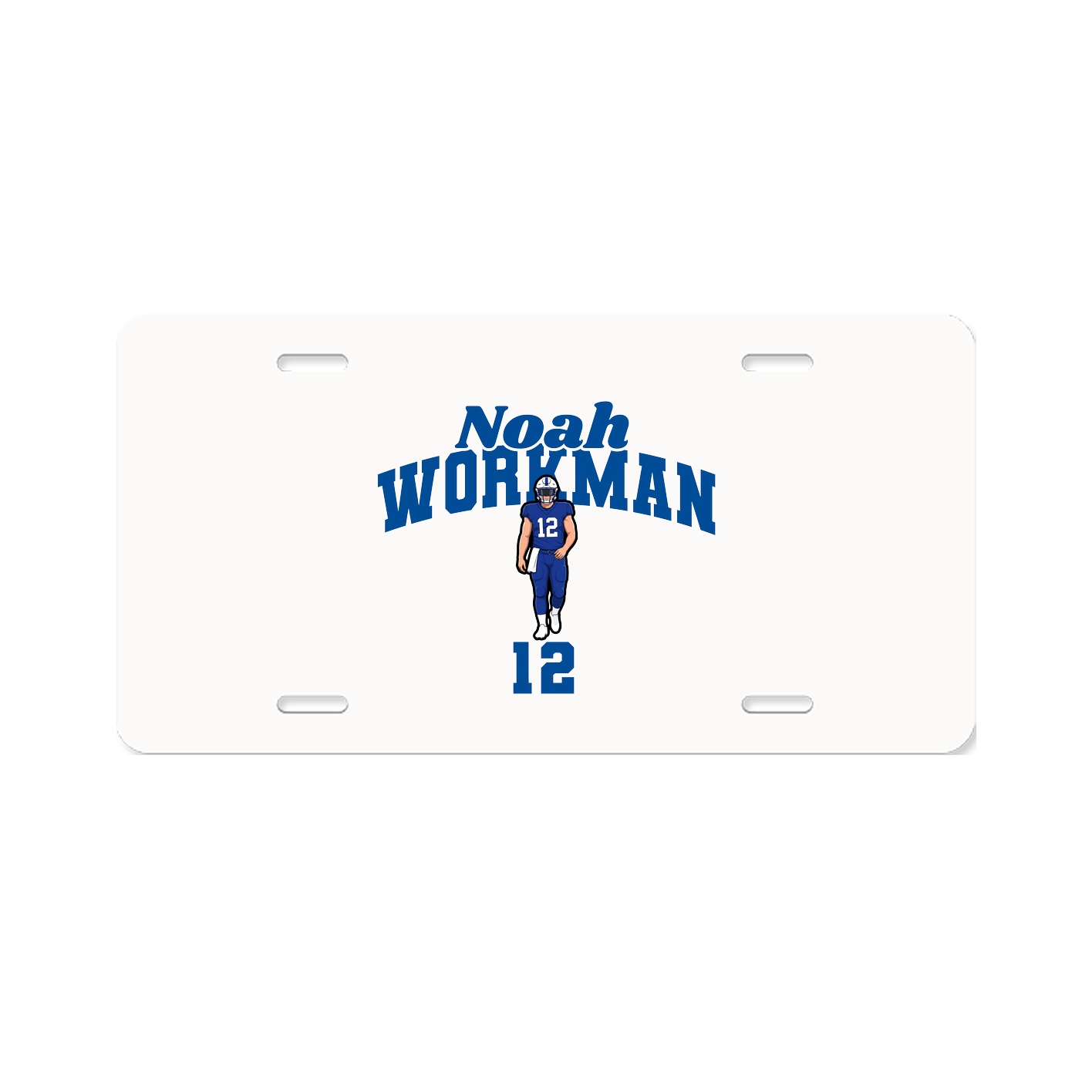 License Plate — Signature Arch in Classic