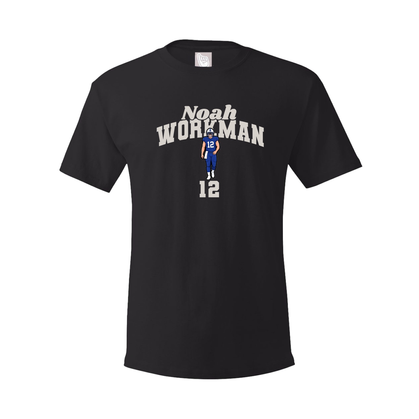 Youth Tee — Signature Arch in Black
