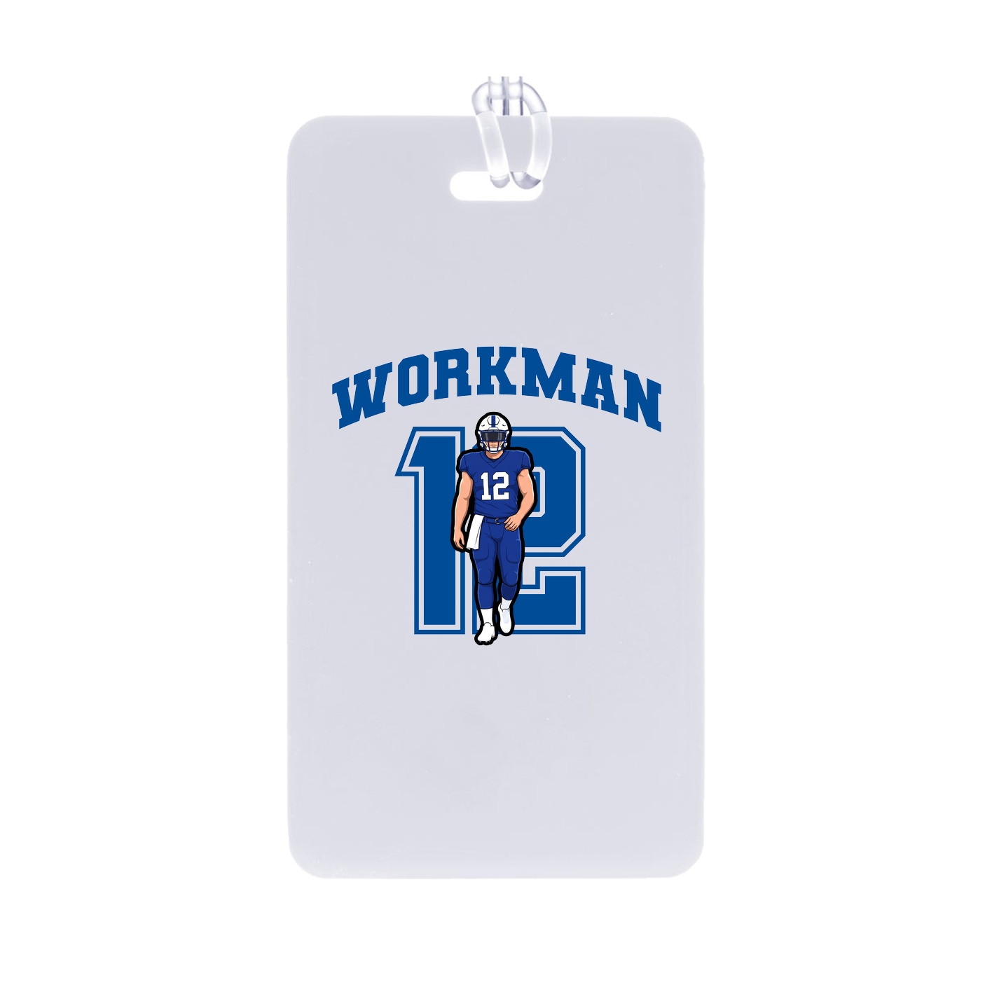 Bag Tag — Number in Classic