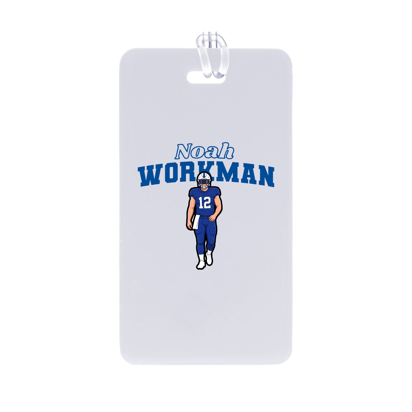 Bag Tag — Name Arch in Classic
