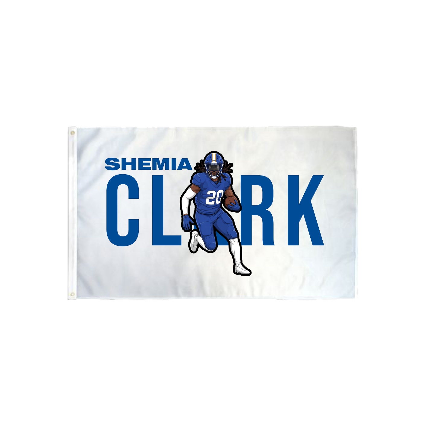 3x5 Flag — Player Name in Classic